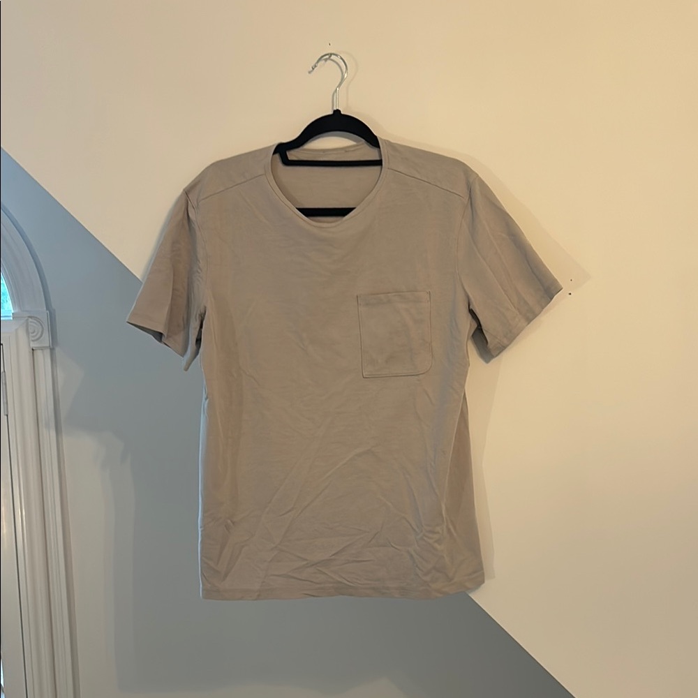 Lululemon Athletica Tan Short Sleeve Tee